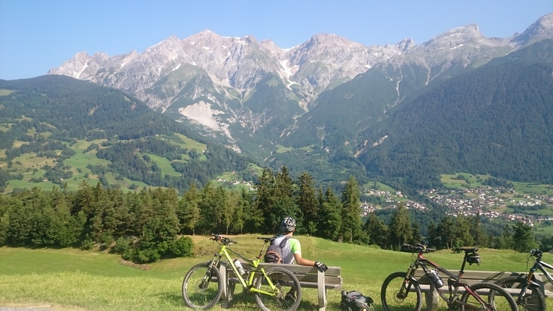 Alpenpanorama im Paznauntal