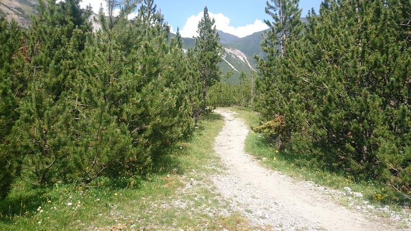 Trail zum Lago di San Giacomo di Fraele