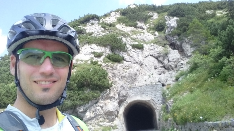 Tunnel am Tremalzopass